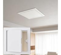 Pannello Di Accesso per Soffitto In Cartongesso, con Interruttore Magnetico, Sportello Di Ispezione Antipolvere per La Sicurezza Degli Impianti Idraulici, Montaggio A Incasso(10x20in/25.4x50.8cm)