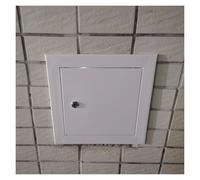 pannello di accesso, Porta di ispezione bianca con serratura personalizzabile for soffitta resistente for HVAC, parete, soffitto e bagno del garage(22x24in)