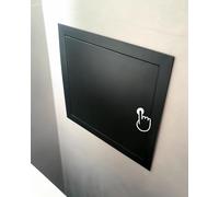 Pannello di accesso Push to Open Access Panel, 100x100 200x200 300x300 400x400 500x500 600x600 mm, magnetico parete e soffitto soffitta pressione touch portello di ispezione
