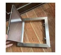 Pannello di accesso touch in acciaio inox con chiusura a scatto, porta di accesso per soffitta con meccanismo di apertura/chiusura a scatto, portello di ispezione per cartongesso per bagno, cucina