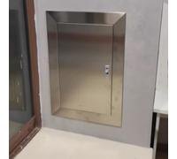 Pannello di accesso universale da parete in metallo per impianti idraulici e cartongesso, 65 x 25 cm / 25.6x9.8in, per pulizia di porte e tetti, per manutenzione sanitaria