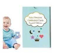 Pannello di annuncio per, Monthlement Kids Milestone | di gradino colorati,50X DECINIRE LE DESTRITTE, ADORABILE FOTOGRAFIA PER GILLE