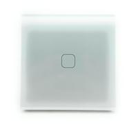 Pannello di commutazione a doppia parete tattile, moderno, con presa e porta USB e USB-C WiFi, colore bianco (un interruttore WiFi)