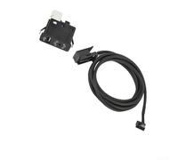 Pannello di commutazione per presa di ingresso USB AUX per auto con cavo USB 2.0 a 4 pin per BMW E39 E53 X5 X4 Z4 E85 E86 X3 E83 compatibile con connettore COOPER unità portaoggetti