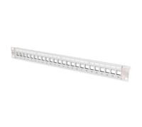 Pannello di connessione Digitus 1U 24 porte Cat5e Cat6 Cat6a grigio