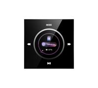 Pannello di controllo audio Bluetooth a parete con 86 altoparlanti da soffitto, nero