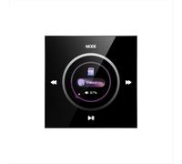 Pannello di controllo audio Bluetooth a parete con 86 altoparlanti da soffitto, nero