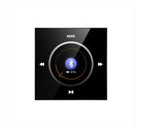 Pannello di controllo audio Bluetooth da parete 86 con amplificatore 2x25W, altoparlanti da soffitto per sistema musicale di sottofondo domestico A