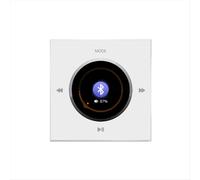 Pannello di controllo audio Bluetooth da parete 86 con amplificatore 2x25W, altoparlanti da soffitto per sistema musicale di sottofondo domestico B