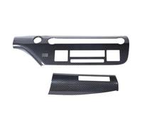 Pannello di Controllo Centrale Auto Pannello di Rivestimento con Pulsanti Multifunzione per Hyundai per Kona 2024+ Modanature Interne Auto(Carbon Fiber Pattern)