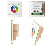 PANNELLO DI CONTROLLO CENTRALINA DIMMER PER RGB STRIP STRISCE LED IN VETRO
