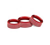 Pannello di Controllo Climatizzatore Per Challenger Per Dodge Per Durango 2015 2016 2017 2018 2019 2020 2021 2022 Pomello Del Climatizzatore(Red)