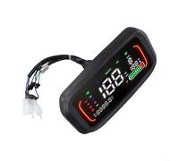 Pannello di controllo con display LCD da 48 V-72 V per scooter elettrico E-For Bike, interfaccia a 9 pin, velocità massima 199 km/h, supporta fari e indicatori di direzione (solo display)