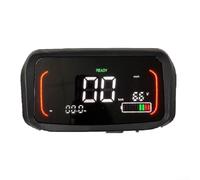 Pannello di controllo con display LCD da 48 V-72 V per scooter elettrico E-For Bike, interfaccia a 9 pin, velocità massima 199 km/h, supporta fari e indicatori di direzione (display + staffa a Z)