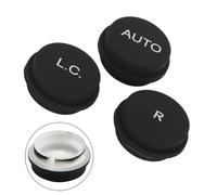 Pannello di controllo della marcia con tasti L.C, R e AUTO in ABS nero, adatto per Ferrari 430/612/599, 3 pezzi pannello di ricambio