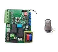 Pannello di controllo della porta del garage scorrevole Finecorsa a molla magnetica disponibile con funzione di ritardo 220 V CA,Resistenza a tutte le intemperie(220V board 6remote)