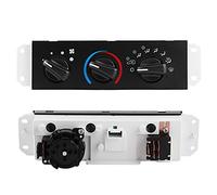 Pannello di Controllo della Temperatura, Pannello di Controllo del Riscaldatore HVAC A/C con Interruttore del Motore del Ventilatore Compatibile con Jeep Wrangler TJ 1999-2004 - 55037473AB, BL101, HS-