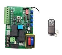 Pannello di controllo for porta scorrevole da garage Interruttore di finecorsa a molla magnetica disponibile con funzione di ritardo AC(220V board 3remote)