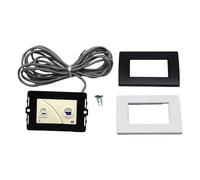 Pannello di controllo WC Sostituzione interruttori a doppio pulsante silenzioso Funzionamento efficiente idrico Design Modulo di controllo per interruttori a doppio pulsante ad alta efficienza idrica