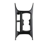 Pannello Di Copertura Del Portabicchieri Anteriore Centrale Per Console Auto Per VW Per T-Roc 2018 2019 2020 2021 2022(Carbonfiber black)