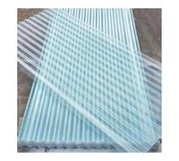 Pannello di copertura FRP industriale for impieghi gravosi, lastra in fibra di vetro resistente agli urti e ignifuga for lucernari di magazzini e fabbriche(100cm-5 pieces,0.15cm)