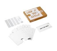 Pannello di crescita - Specchio pieghevole di altezza | Grafico di crescita puzzle specchio | Livelli di altezza | Specchio grafico di crescita, specchio puzzle, grafico di crescita, grafico di