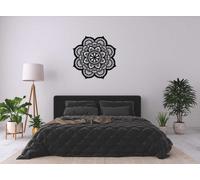 PANNELLO DI DECORAZIONE TRAFORATA, MANDALA, YOGA, DECORAZIONE PARETE 3D, ORNAMEN