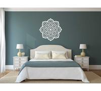 PANNELLO DI DECORAZIONE TRAFORATA, MANDALA, YOGA, DECORAZIONE PARETE 3D, ORNAMEN