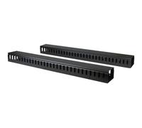 Pannello di gestione cavi StarTech.com 0U 1,8m per rack 40U
