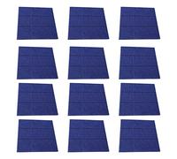 Pannello di isolamento insonorizzazione, tegole di trattamento acustico ad alta densità 11,8 x 11,8 pollici, decorazione da parete per la casa per l'ufficio per lo studio di registrazione