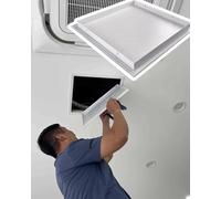 Pannello di ispezione durevole del portello di accesso del soffitto incorniciato in alluminio per la copertura del servizio igienico idraulico 440x440mm Porta di accesso da incasso Soluzione di