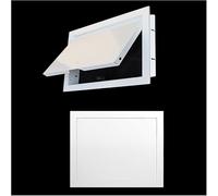 Pannello di ispezione magnetico con telaio in alluminio - Soffitto a parete rimovibile, di più dimensioni e colori(White,12x24in/300x600mm)