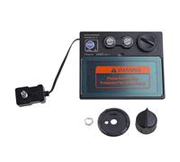 Pannello di lenti solari per saldatura con oscuramento automatico protegge gli occhi dalla perdita della vista dovuta alla foratura. Applicabile a casco in acciaio. Accessori elettrici