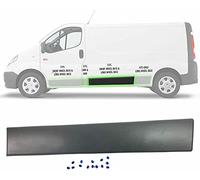 Pannello di Modanatura Rivestimento Centrale Lungo Lato Sinistro SX compatibile per Trafic II, Vivaro A, Primastar 2001-2013 OE: 8200036093, 91165348