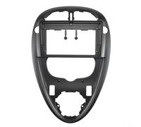 Pannello di montaggio per cruscotto auto, pannello di montaggio da 9 pollici, ABS 2-DIN, ricambio per Xsara 1999-2010, per navigazione GPS stereo aftermarket e lettore DVD (A)
