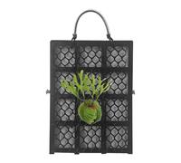 Pannello Di Montaggio Per Felce Staghorn - Supporto Per Esposizione Verticale Di Piante, Supporto Ṕer Platycerio E Orchidee, Estetica Delle Venature Del Legno Naturale, Śupporto Verticale Rinforzato
