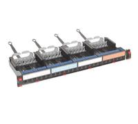 Bticino Pannello di PERMUTAZIONE Completo di 24 CONNETTORI RJ 45 Cat 6 UTP BTNET C9024C6U