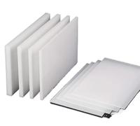 Pannello di plastica in poliammide, Fogli in polipropilene in PP bianchi Dimensioni multiple Spessore 1-20 mm Confezione da pezzi multipli(150X200X8mm 2Pcs)