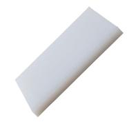 Pannello di plastica in poliammide, Piastra scorrevole in foglio di plastica in nylon PA6 bianco, dimensioni multiple(35x100x150mm)