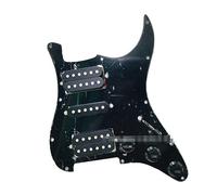 Pannello Di Protezione Per Chitarra Elettrica Doppio Singolo Doppio Pannello Con Linea Pickup Convertita In Un Set Completo Di Pannelli Neri