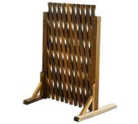 Pannello di recinzione da giardino espandibile in legno, resistente, per supporto delle piante e miglioramento della privacy all'aperto