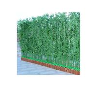 Pannello di recinzione in bambù artificiale, siepe personalizzabile per soggiorno, giardino, ufficio, decorazione interna ed esterna