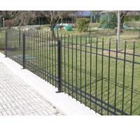 Pannello di Recinzione Modulare in Ferro Pieno Zincato e Verniciato LineaAlabama