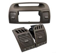 Pannello di ricambio per bocchetta dell'aria per Toyota Camry 2002 2006 A/C, plastica, prestazioni affidabili (1 set)