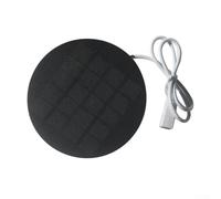 Pannello di ricarica solare USB da 2 W 5 V con silicone monocristallino per caricabatterie mobile esterno, compatibile con telefoni, power bank, luci e altri dispositivi elettronici da 3,7 V-5 V