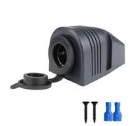 Pannello di ricarica USB da 12 V con voltmetro, presa accendisigari da incasso per auto, camper, roulotte, barca, modifica veicoli marini