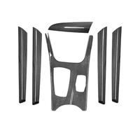 Pannello Di Rivestimento Del Pomello Del Cambio In Fibra Di Carbonio E ABS Set Di Rivestimenti Per Pannelli Porta Per X3 X4 F26 2011-2016 MENSUNUBNM