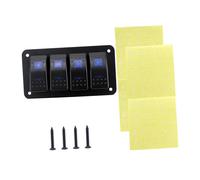 Pannello di rocker Switch Gang ad alte prestazioni 4 per la barca dei