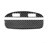 Pannello di sfiato posteriore in fibra di carbonio per presa d'aria 14-15, nero con rivestimento epossidico, confezione da 2, per una facile installazione con