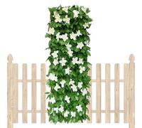 Pannello di siepe artificiale, 100 cm, espandibile, finta vegetazione, divisorio per la privacy, barriera decorativa per esterni per balcone